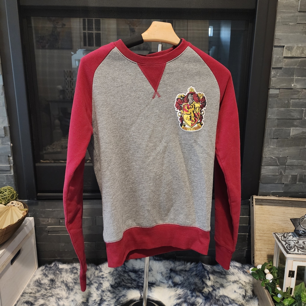 Wizarding World Of Harry Potter Women's Gryffindor Crew Neck Sweater
